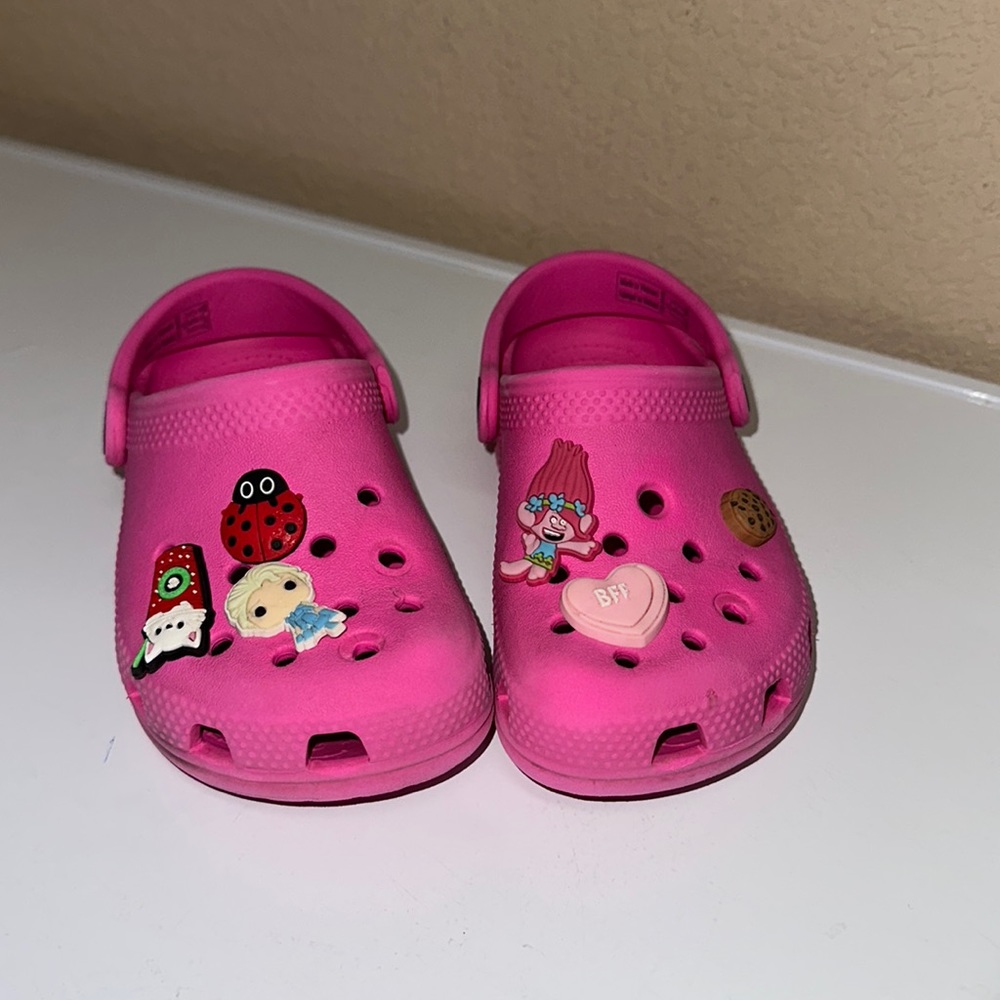 Kids toddler  crocs (pink)